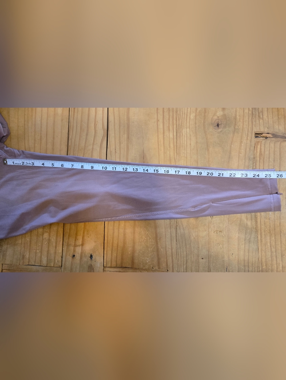 Adidas High-Waist Mauve Leggings – Comfortable Women’s Activewear - Picture 9 of 13
